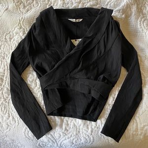 NWT Zara Black Top